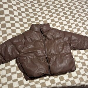Brown Puffer Jacket